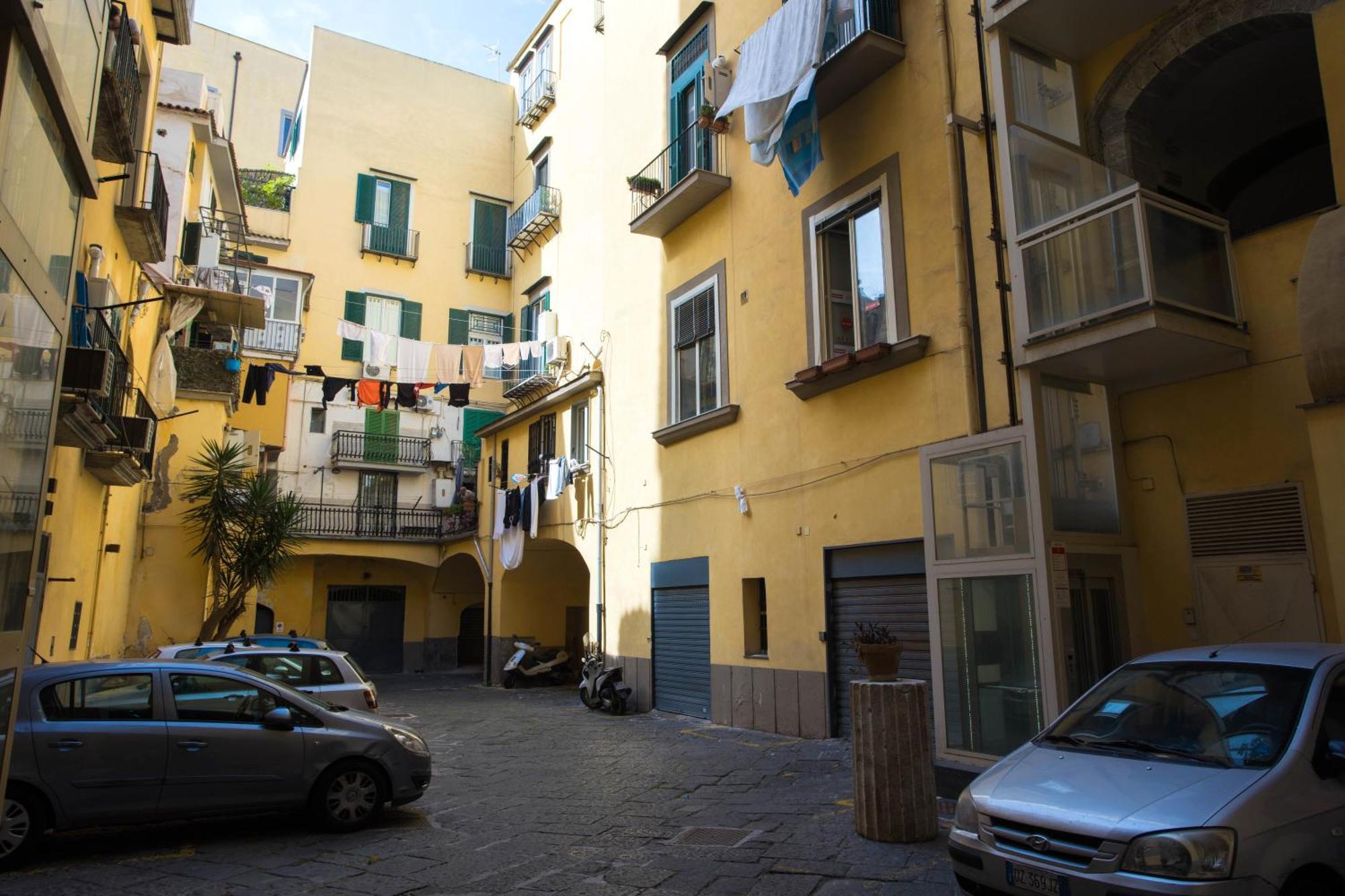 Palazzo 15 Napoli Panzió Kültér fotó